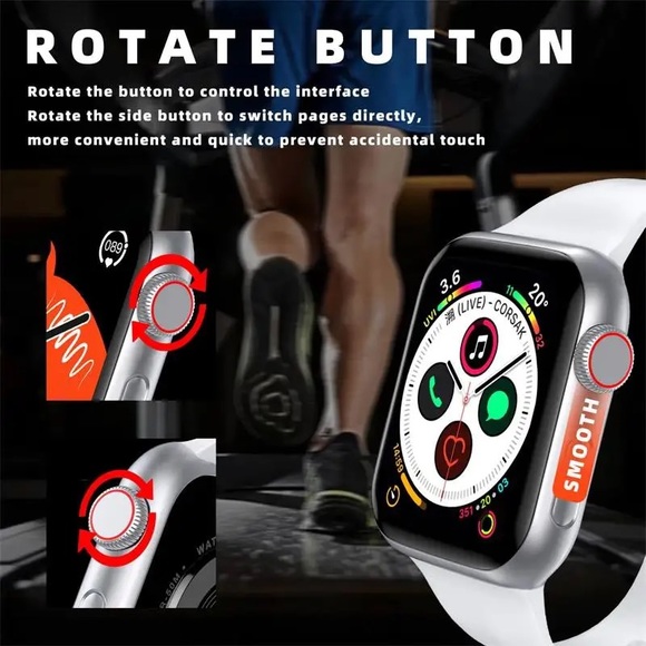 🔥series 8 smart Watch Fitness/Heart Rate Tracker🔥 - Picture 9 of 14